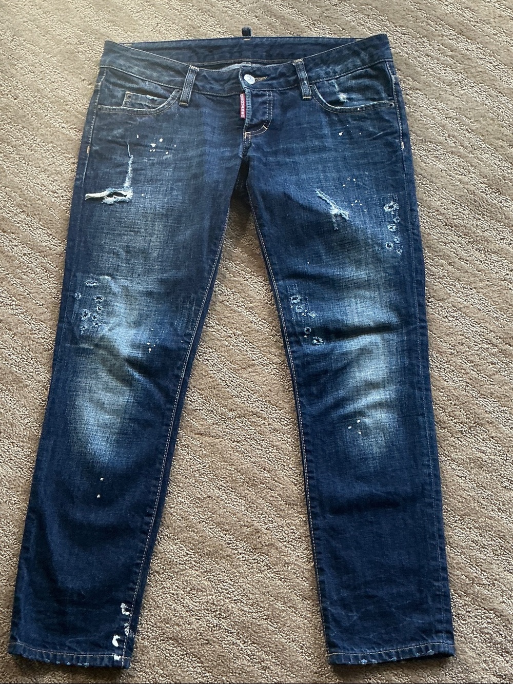 DSQUARED2 2011 vintage slim straight jeans size 42 IT or 32 inches waist